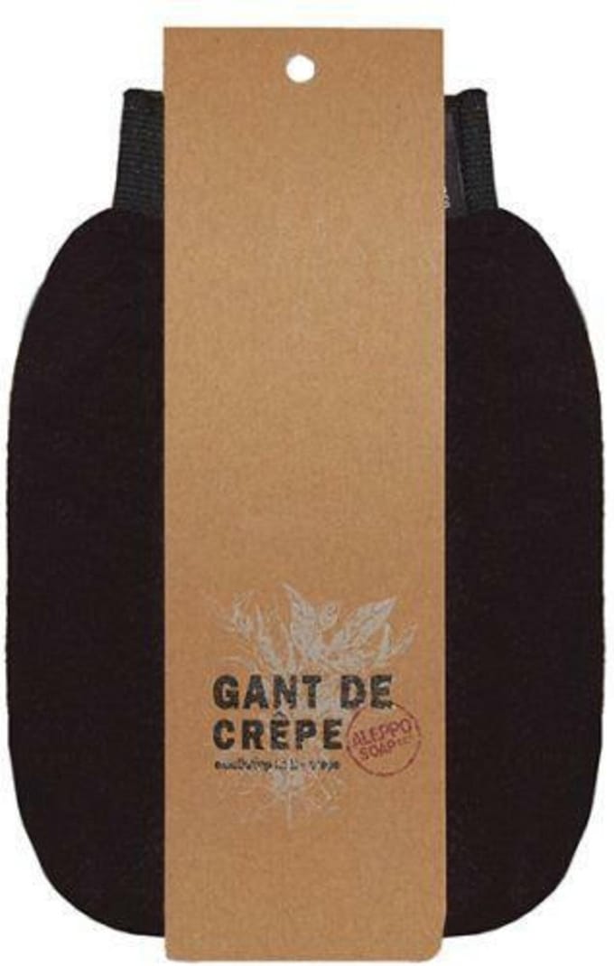 Aleppo Soap Co Scrubwashand crepe 23 x 15 gant de massage 1 Stuks