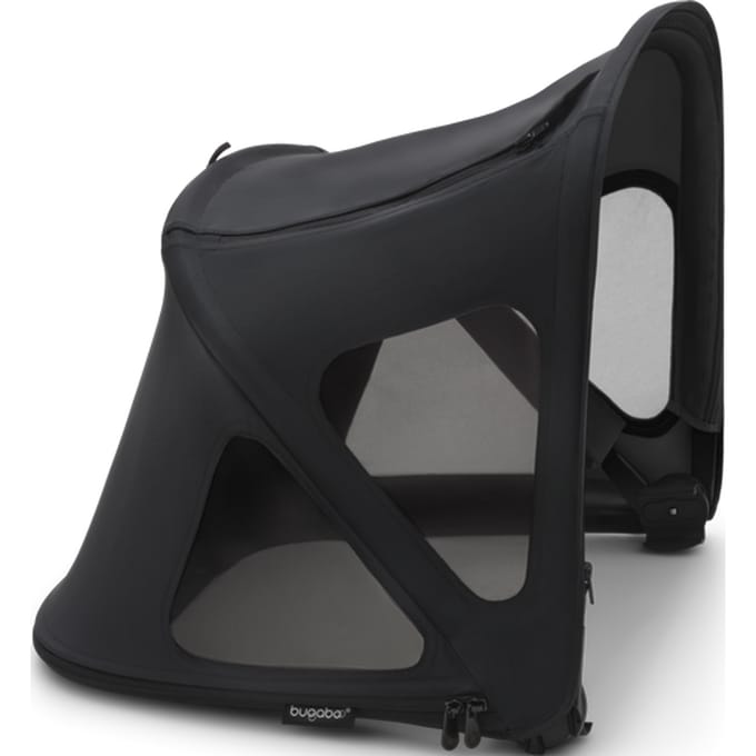 Bugaboo Fox 5 breezy zonnekap - Midnight black Midnight black