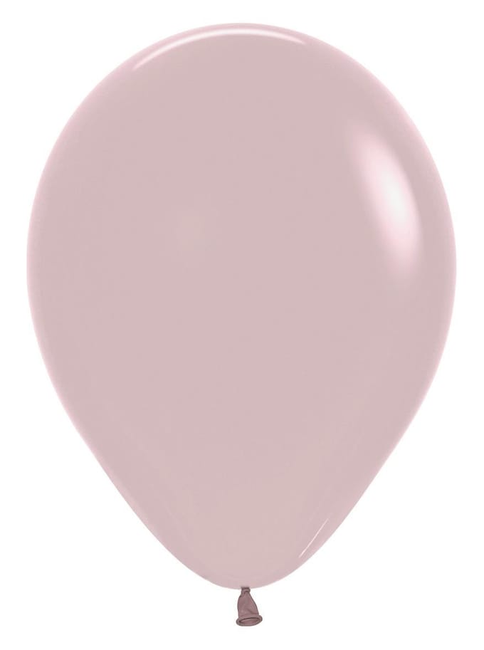 Ballons Latex Sempertex Rose Pastel Crépuscule Rose Brumeux 30cm, 50Pcs.