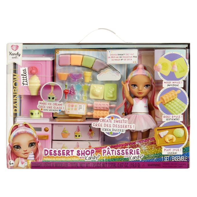 Rainbow High Littles Bakery/ Ice Cream Shop Speelpoppen