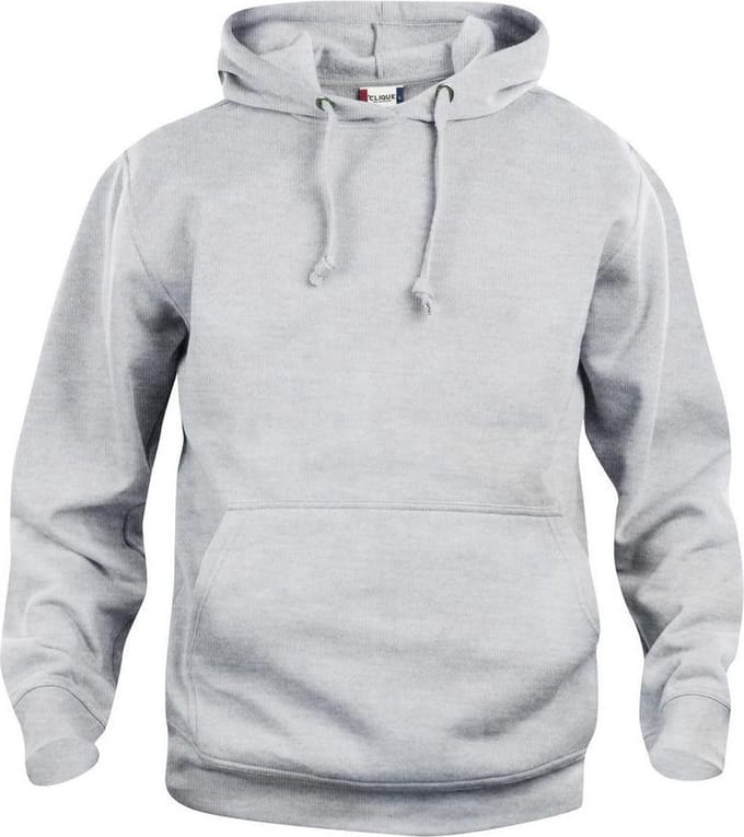 Clique Basic hoody Ash maat XS