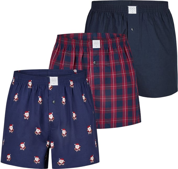 MG-1 Retro Boxer Christmas