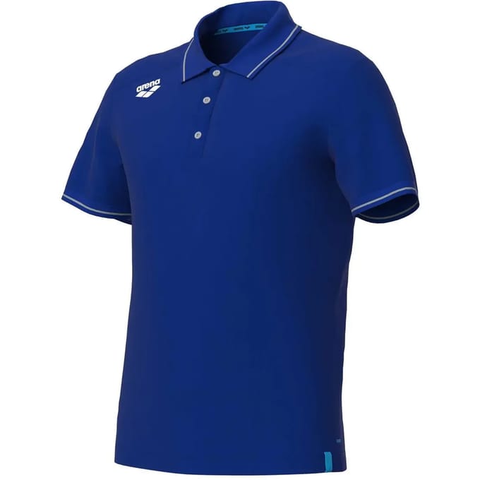 Arena Poloshirt Team Solid Cotton Royal