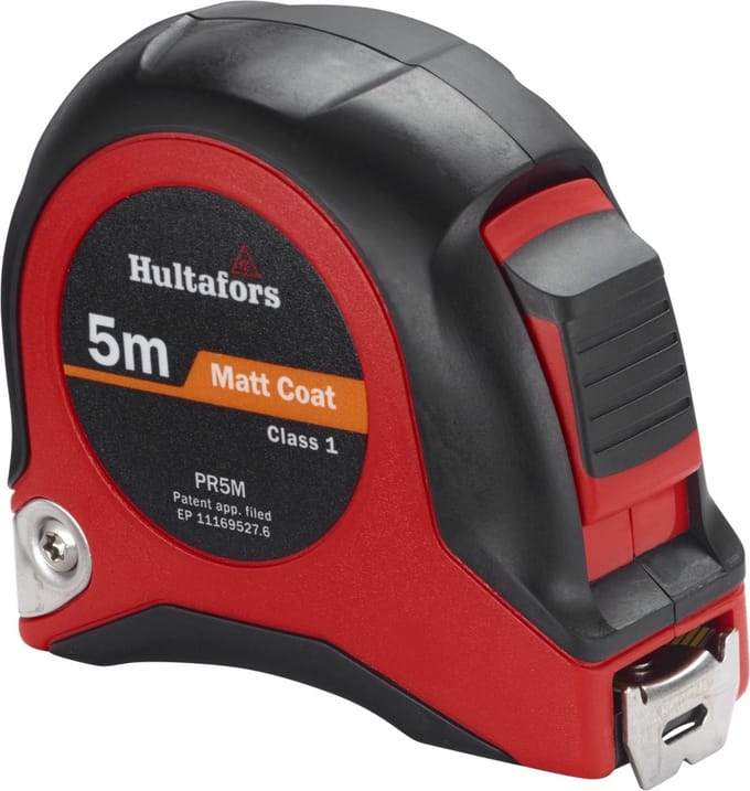 Hultafors PR 5M Rolmaat - Staal - 5m x 19mm - Geel