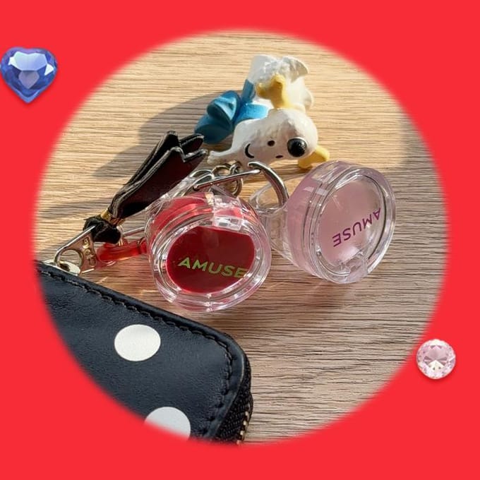 [AMUSE] Ringlippenbalsem (5 kleuren) 0,9 g 01 Diamond Ring white