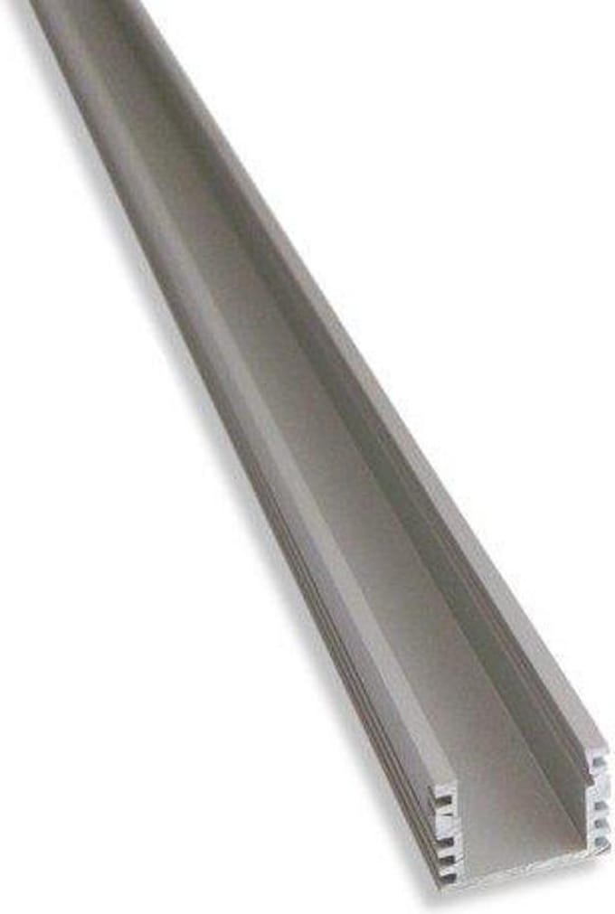 Aluminium LED profiel incl. opaal  cover per meter