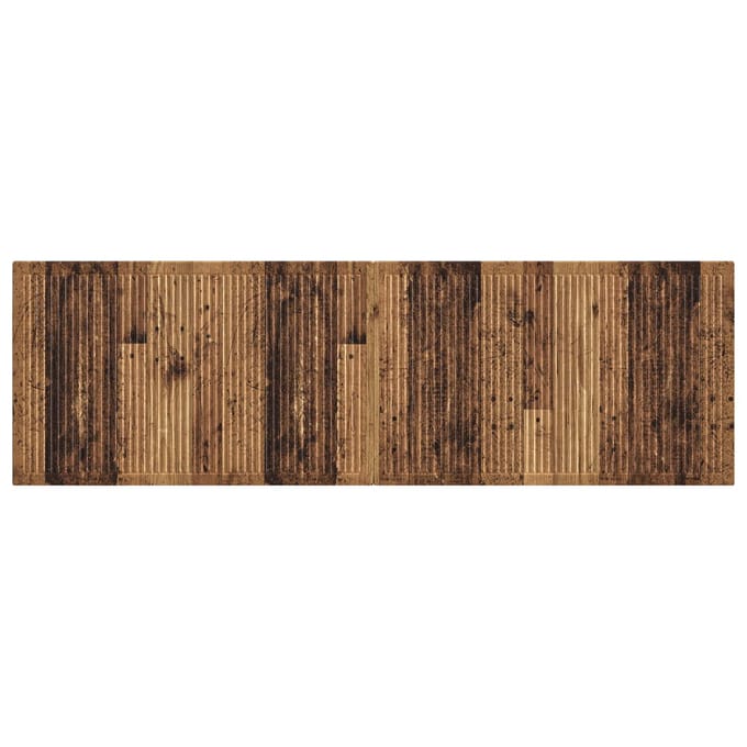 vidaXL - Wandgemonteerd - Hoofdbord - EDE - Oud - hout - Bewerkt - hout