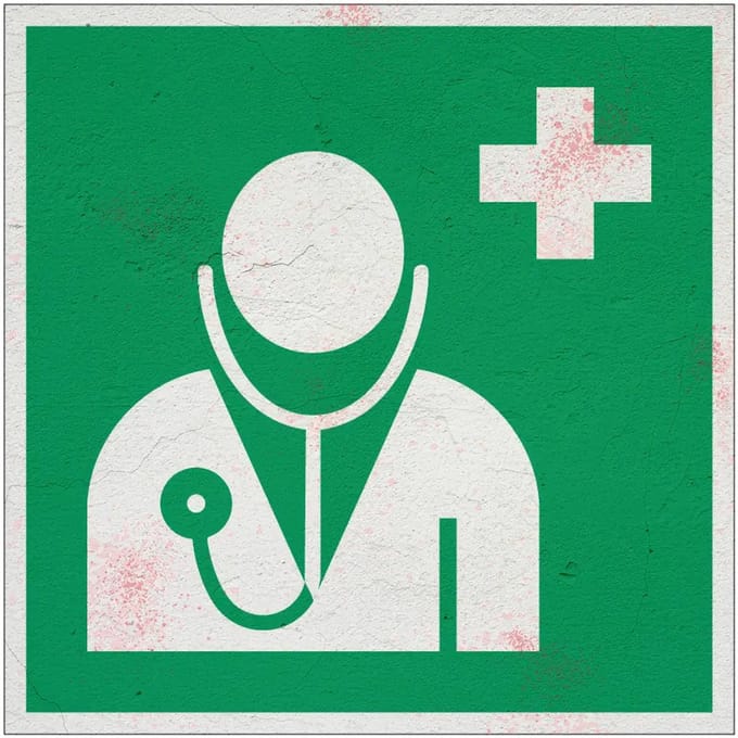 Dokter bord – E009 | Forex Re materiaal | 10 x 10 cm