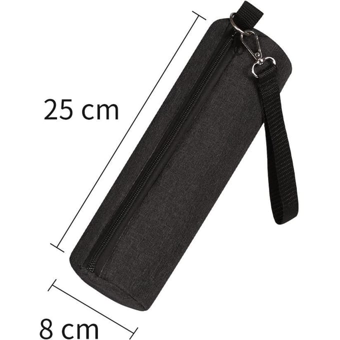 Nieuwe Cilinder Golf Isolatietas Camping Bier Cola IJstas Lange Koker Draagbare Drank Koeltas black