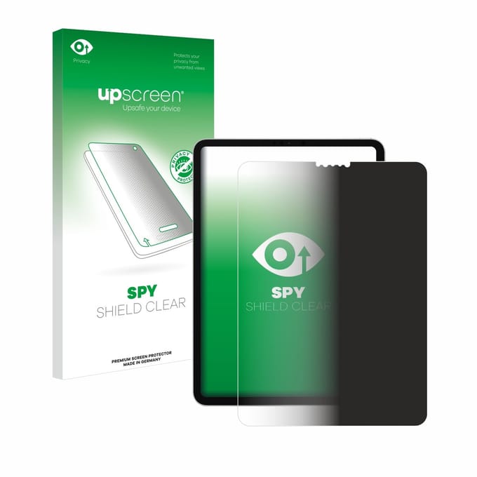 upscreen - privacy screenprotector voor Apple iPad Pro 11" 2018 - Folie Beschermfolie Blauwlichtfilter