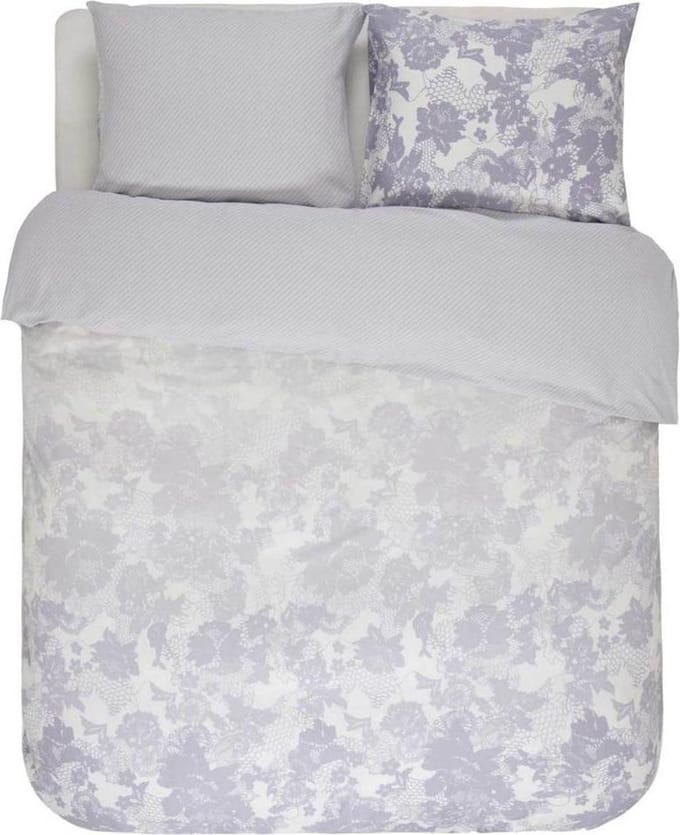 Esprit Sanny Dekbedovertrek - Lits-jumeaux - 240x200/220 cm - Lilac