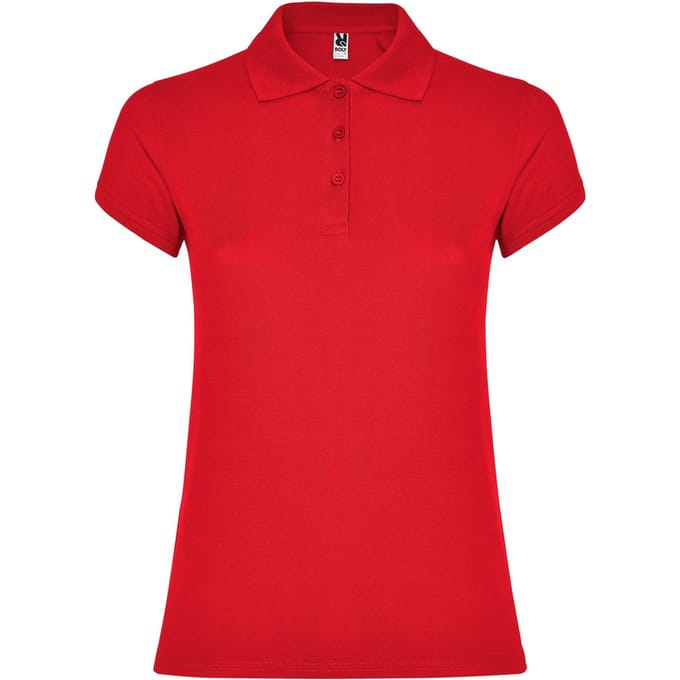 Roly Dames/Dames Ster Poloshirt (Rood)