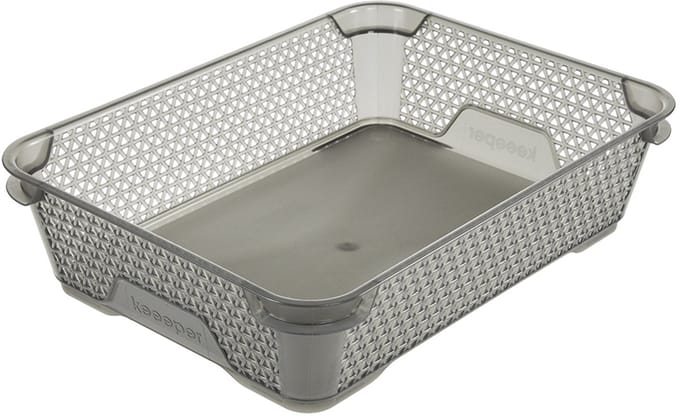 Mandje A5  27x20x7 Cm  Mirko Transparant Keeeper 10372
