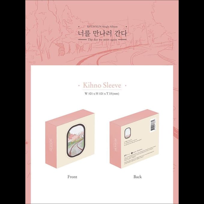 SUPER JUNIOR KYUHYUN [De dag dat we elkaar weer ontmoeten] Kihno KiT Album Kit VER. white