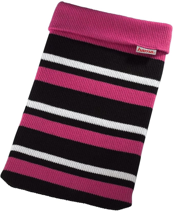 Hama Netbook/Tablet Sleeve Handschoen 10.2" Roze/Zwart/Wit
