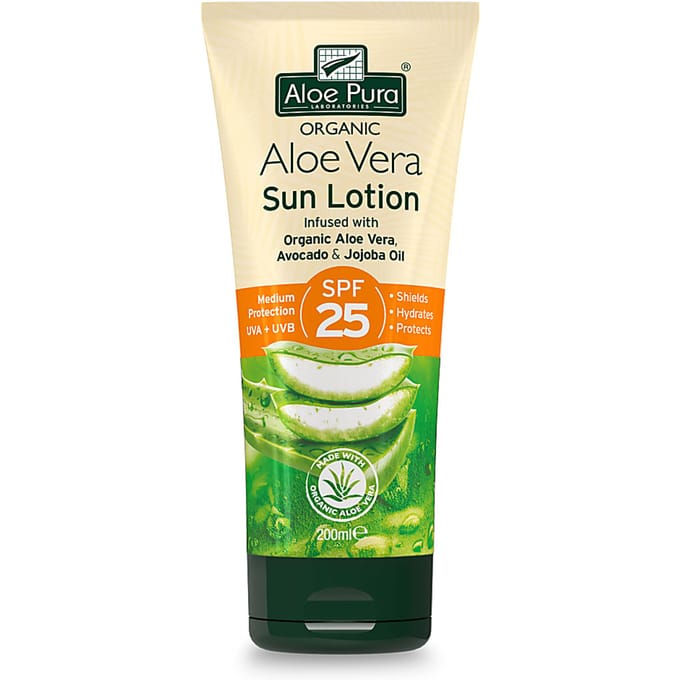 Aloe Pura Aloe Vera Sun Lotion SPF25