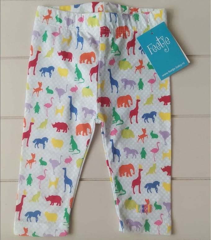 Feetje legging allover Animals maat 62
