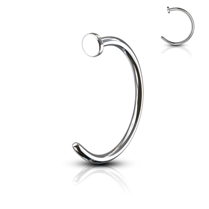 Neuspiercing open ring 0.8x6 - LMPiercings