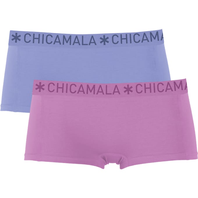 Muchachomalo Girls 2-pack boxer shorts solid