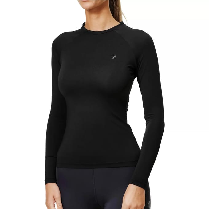 Dames lange mouwen base layer paardrijden Equestrian Stockholm Dynamic