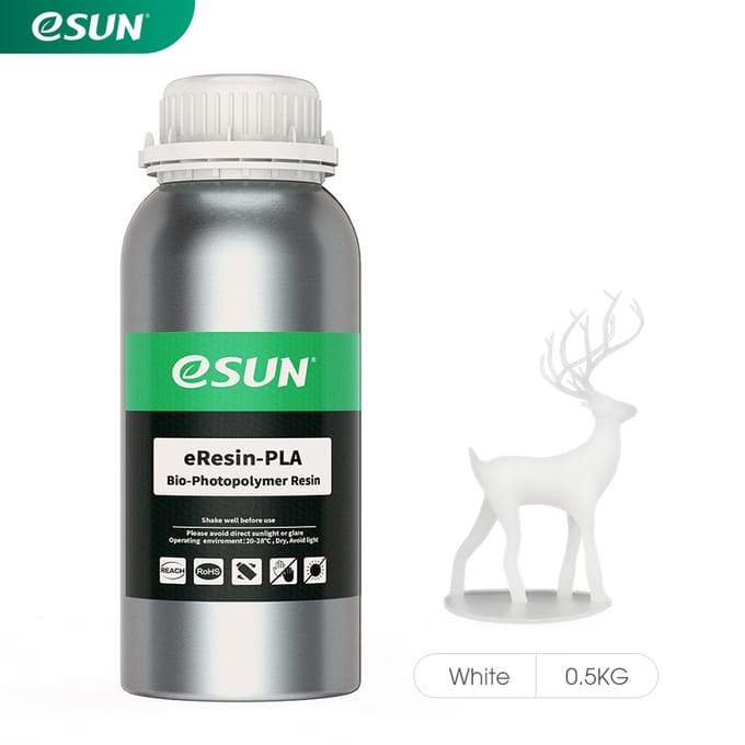 eSun - eResin - PLA, White - 1kg