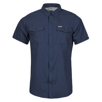 Columbia Utilizer II Solid Short Sleeve Shirt - Collegiate Navy - Heren - Maat XXL