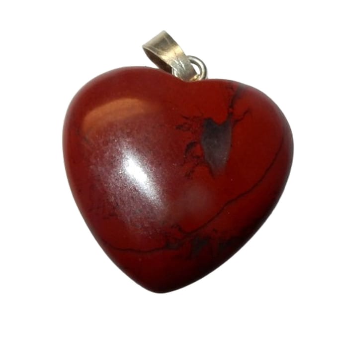 Jaspis Rood Hartje Hanger