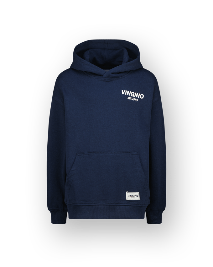 Vingino Boys Basic-hoody Sweater Dark Blue Größe: 2 | Sportbekleidung Outlet | kids | Blau