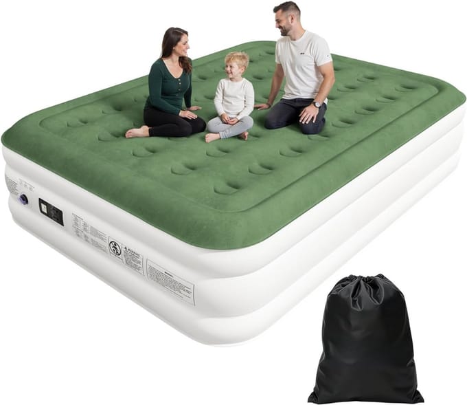 Lexium Opblaasbed - Lucht Bed - Luchtbed 2 Persoons - Luchtbed 1 Persoons