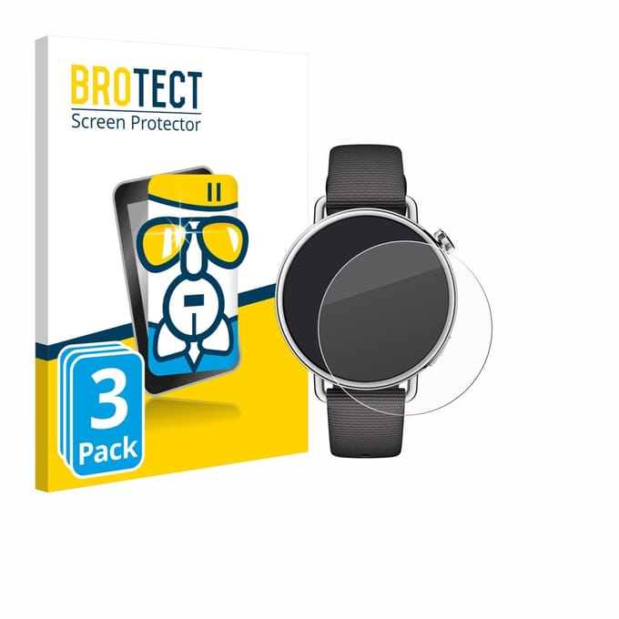 Screenprotector 3 Stuks voor Xiaomi Watch S4 (41 mm) Beschermglas transparant