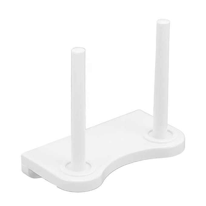 Dubbele Kolom Spoelhouder Plastic Draadopwindstandaard voor FEIYUE 811 Huishoudnaaimachine white