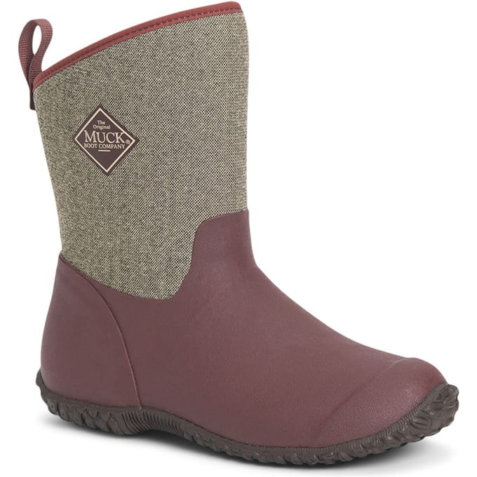 Muck Laarzen Muckster II Mid Rubber Raisin Wellington Laarzen