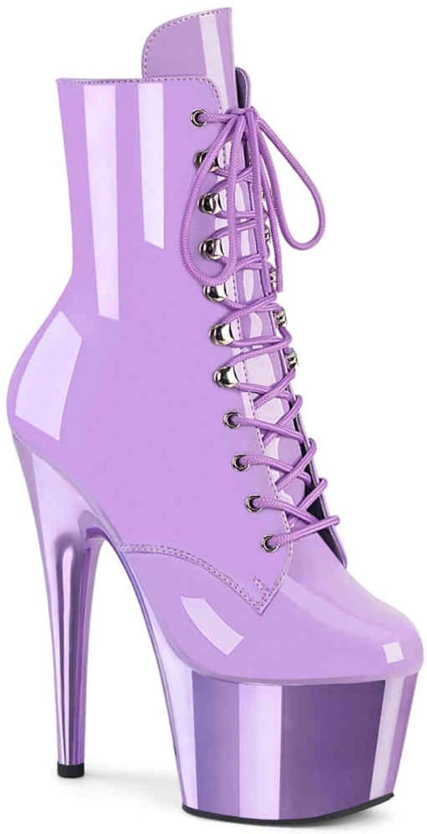 Pleaser - ADORE-1020 Plateau Laarzen - US 7 - 37 Shoes - Paars