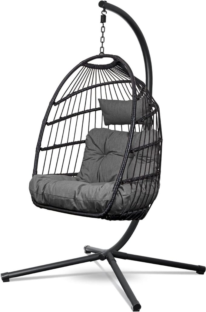 MRKK® Hangstoel met Standaard - Egg Chair - Cocoon