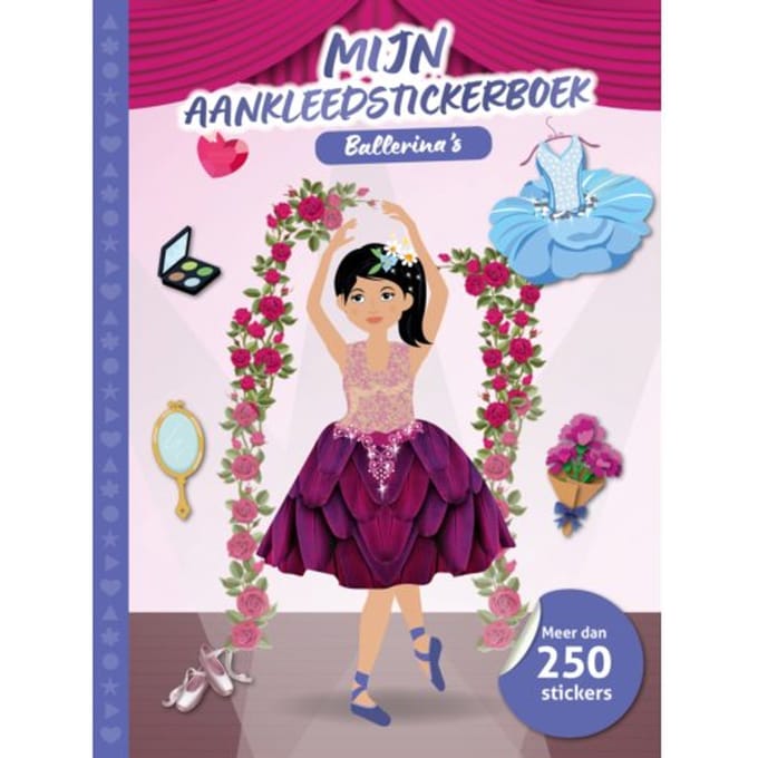 Mijn Aankleedstickerboek: Ballerina's - Fashionistas