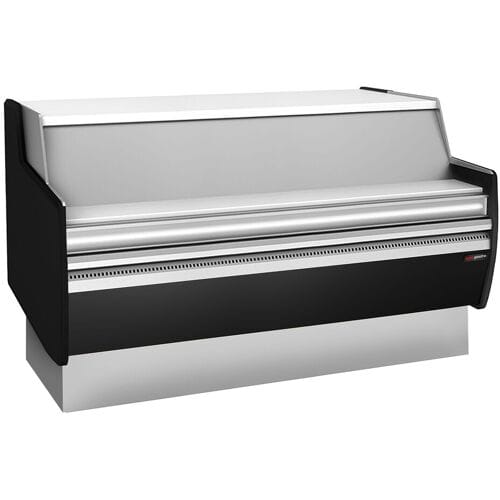 GGM Gastro Kassentisch - 1620mm - Frontblende Schwarz Zilver / Zwart