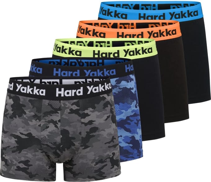 Hard Yakka Funktionondergoed Cotton Trunk G26578
