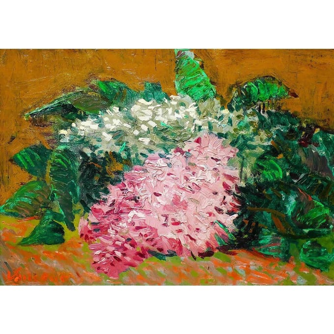 Enjoy Puzzle legpuzzel Vincent Van Gogh stilleven flieder 1000 stukjes.