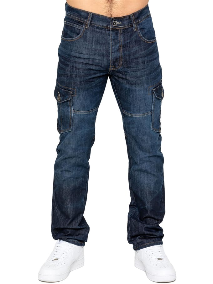 Enzo | Heren Rechte Benen Jeans