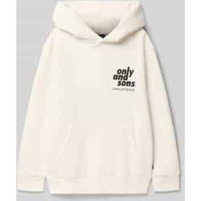 Regular fit hoodie van katoenmix, model 'HUDSON'