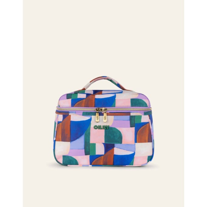 Oilily Cocos Beauty Case- maatOne size Mazarine Blauw