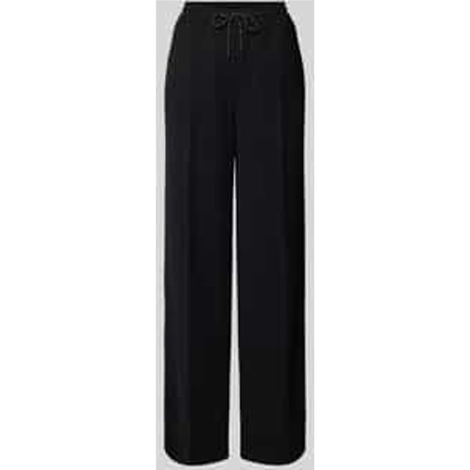 Broek met wijde pijpen en steekzakken