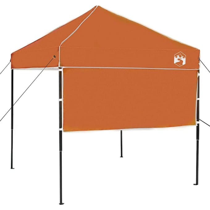 vidaXL - Luifel - Tent - 194 - x - 194 - x - 251 - cm - Oranje - Stof
