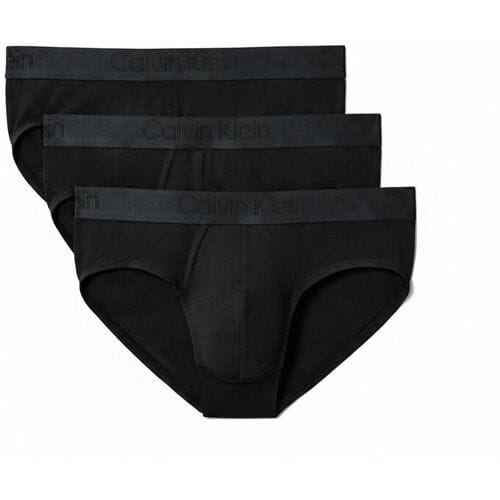 Calvin Klein Hip brief 3-stuks UB1 zwart heren XXL