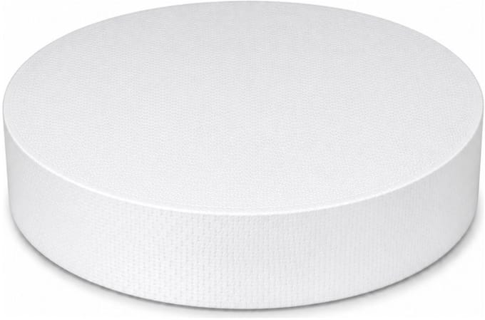 Piepschuim vormen - cirkel - 1x - D37,5 x 4 cm - styropor hobby / DIY vorm - basis knutselfiguren