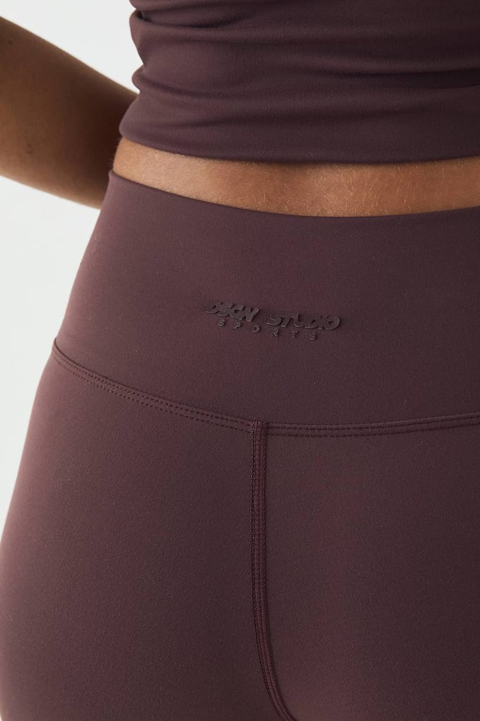 Dames DSGN Studio Ultra Sculpt Hoge Taille 7/8 Legging | Chocolate | Maat: Medium