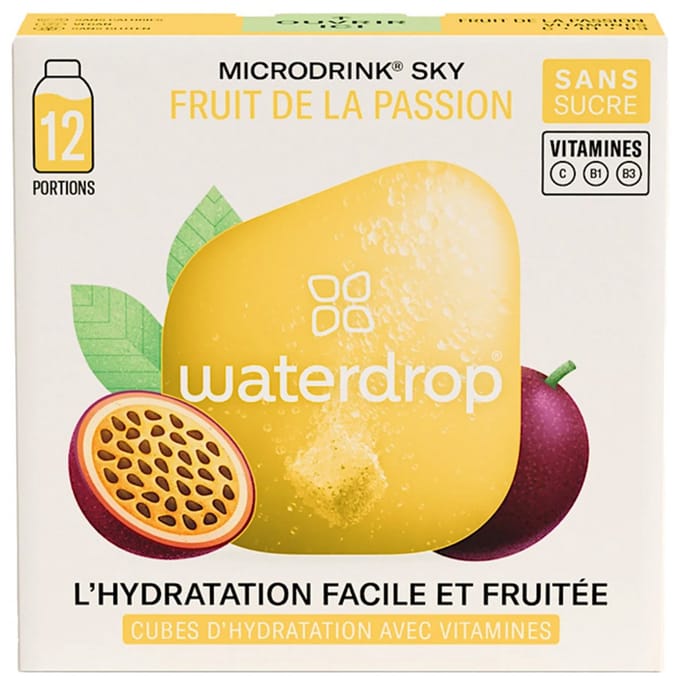 Waterdrop Microdrink 12 Porties (Smaak : Passievrucht)