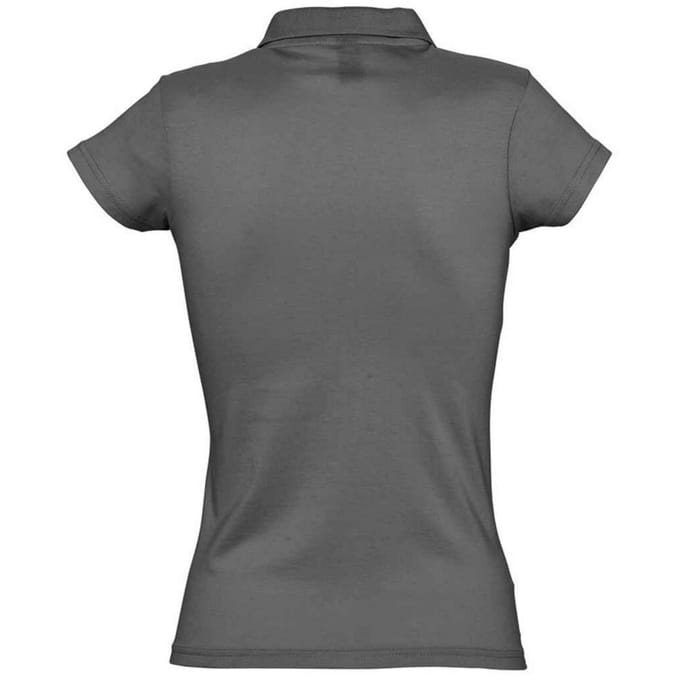 SOLS Dames/Dames Prescott Jersey Poloshirt (Donkergrijs)