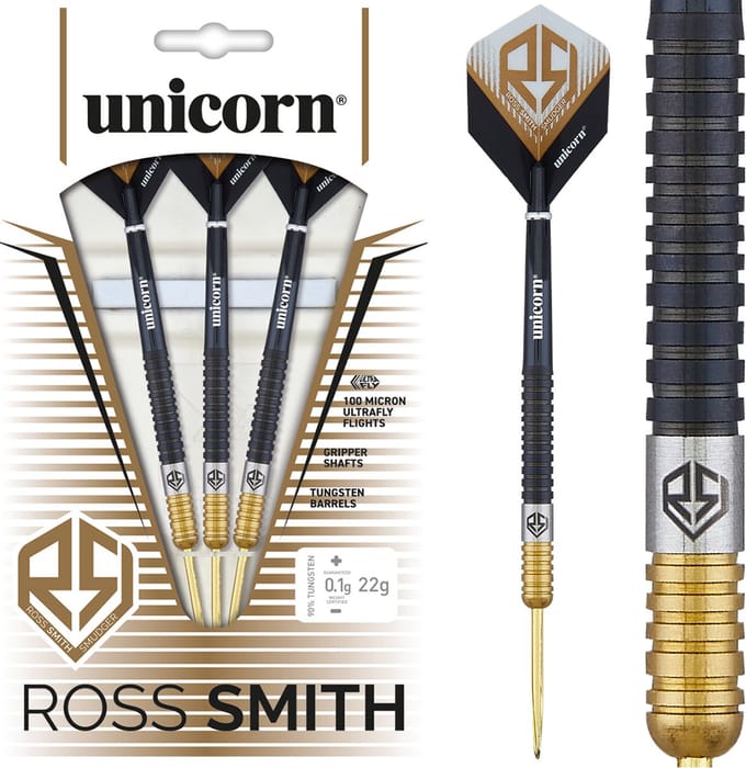 Unicorn Ross Smith Two Tone 90%- Dartpijlen
