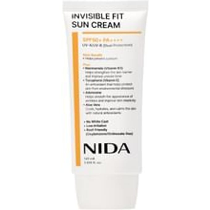 NIDA - Invisible Fit Sun Cream - Zonnebrandcrème